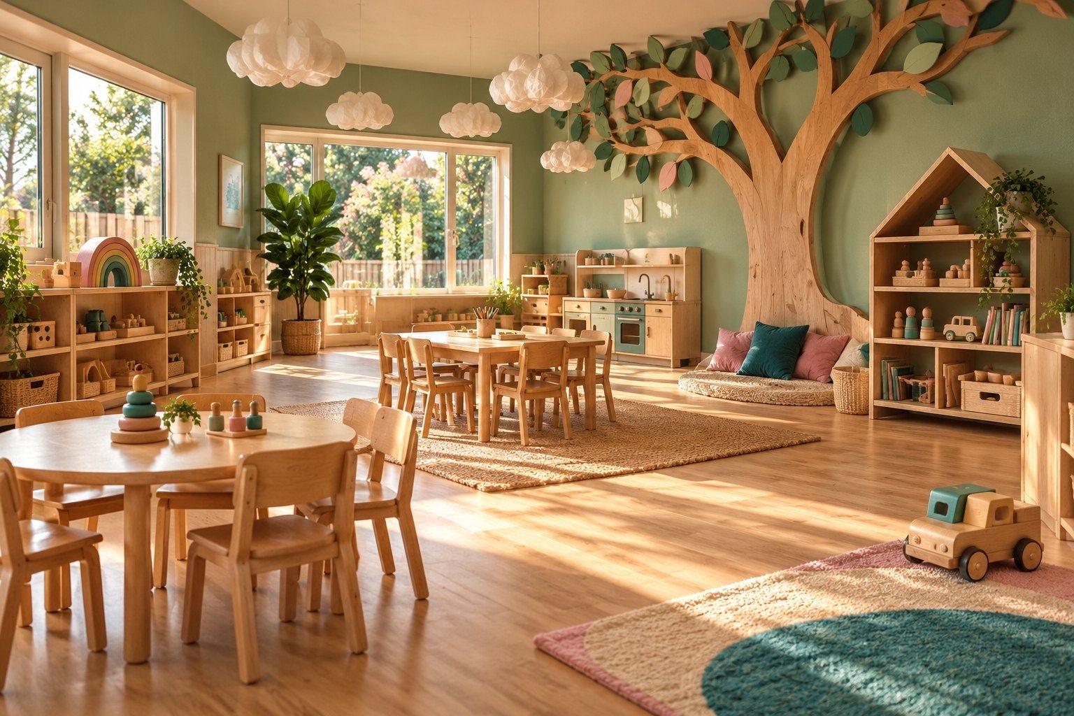 Childcare centre classroom cleaning in Elanora, Gold Coast. The Old School Cleaning Co.