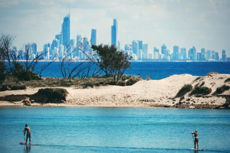 creek skyline in Currumbin, Gold Coast. The Old School Cleaning Co.