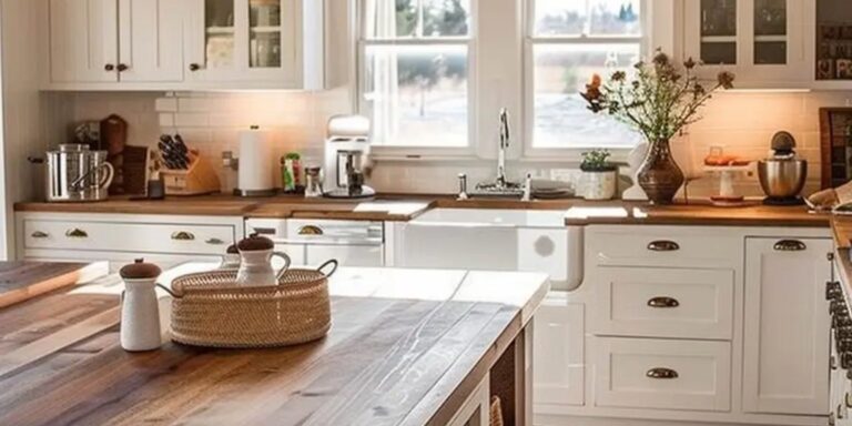 Deep cleaning hero farmhouse kitchen in Palm Beach, Gold Coast. The Old School Cleaning Co.