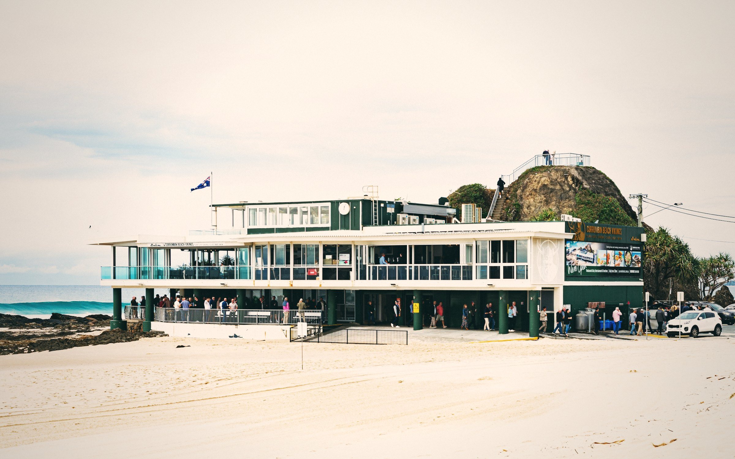 Beachfront pavilion on the Gold Coast