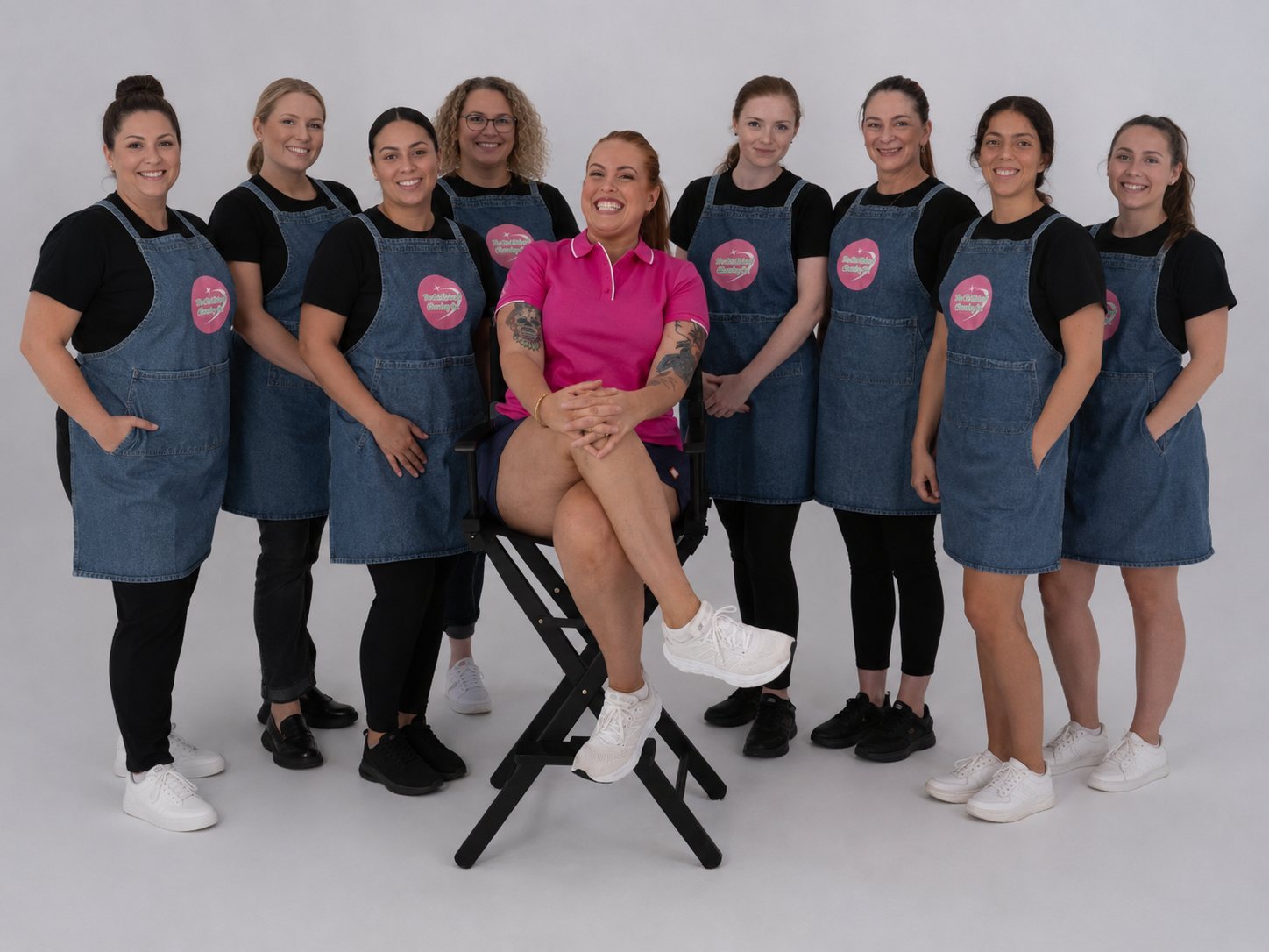 Sparkle squad team in Currumbin Valley, Gold Coast. The Old School Cleaning Co.