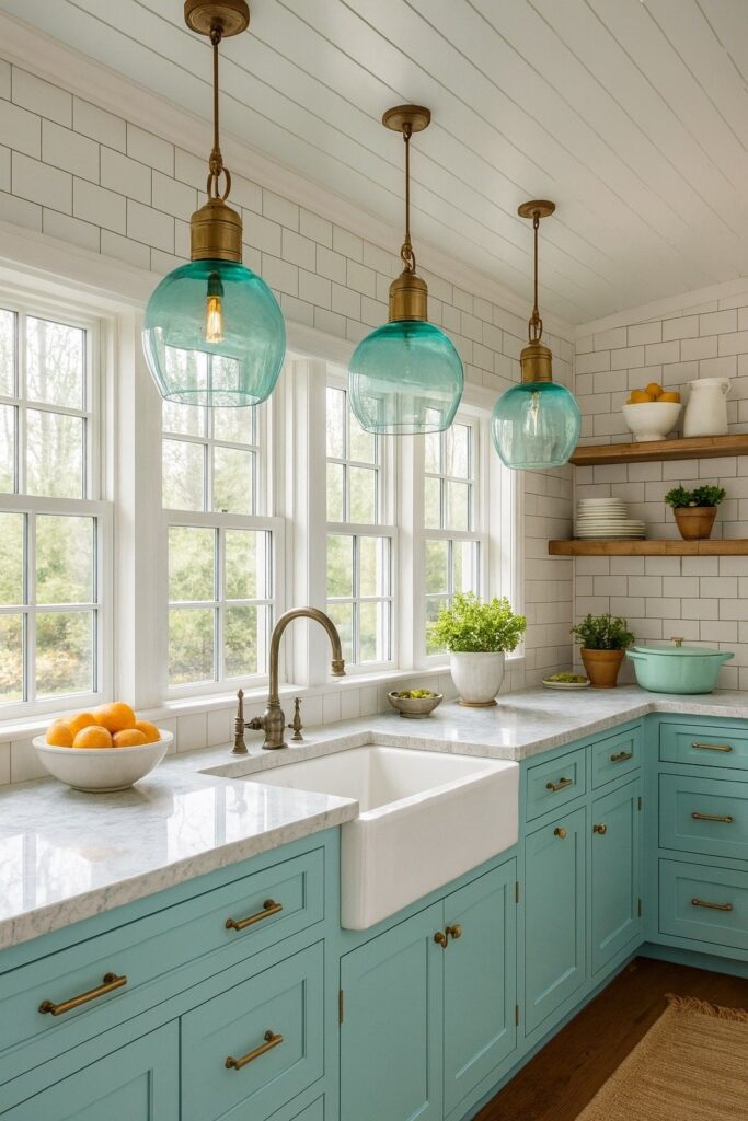 White shaker kitchen cleaning in Varsity Lakes, Gold Coast. The Old School Cleaning Co.